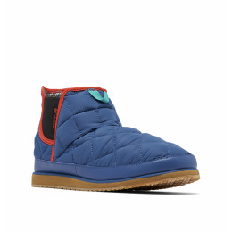 Bottes d'hiver homme Columbia Omni Heat™ Lazy Bend™ Weekender bleue Carbon, Warp Red
