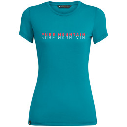 T-shirt femme Salewa PURE M. DRI-REL W S/S TEE bleue OceanMelange