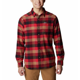 Chemise homme Columbia Cornell Woods™ Flannel Long Sleeve Shirt 2022 rouge Red Jasper Buffalo Check