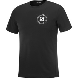 T-shirt homme Salomon Outrack Blend vert Black