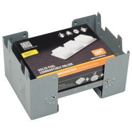 Réchaud à alcool Esbit Pocket Stove 12 x 14 g argenté silver