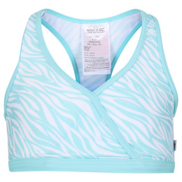 Maillot bain enfant Regatta Hosanna Swim Top bleu clair ArubaBlZebra