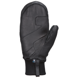 Moufles homme SnowLife SMitten Leather noir black