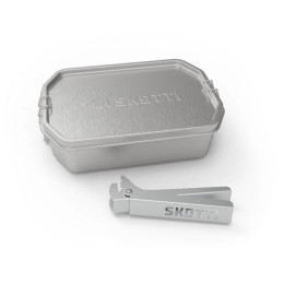 Boîte alimentaire SKOTTI Box 1L argenté ocelová