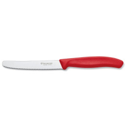 Couteau tomates Victorinox 11cm rouge