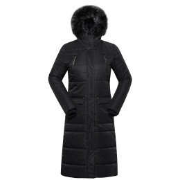 Manteau d'hiver femme Alpine Pro Berma vert black