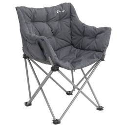 Chaise Outwell Sardis Lake Chair gris / noir Black&Grey