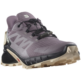 Chaussures de running femme Salomon Supercross 4 violet / noir Moonscape / Black / Tender Peach