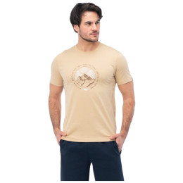 T-shirt homme Hi-Tec Vilder beige safari
