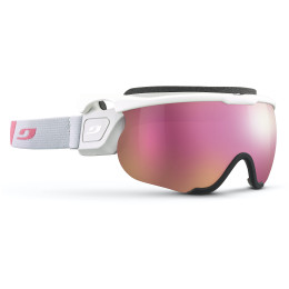 Lunettes Julbo Sniper Evo M blanc white brown/grey