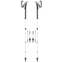 Bâtons randonnée Leki Micro Vario Carbon Lady AS vert WhiteLightanthraciteSilver