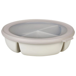 Boîte à goûter Mepal Bento bowl Cirqula 250+250+500 ml blanc Nordic White