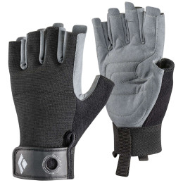 Gants Black Diamond Crag Half-finger vert Black