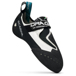 Chaussons d'escalade Scarpa Drago Lv noir / blanc White