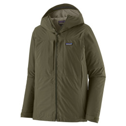 Veste homme Patagonia M's Insulated Boulder Fork Rain Jkt vert Basin Green