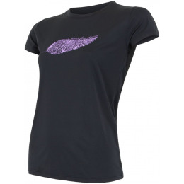 T-shirt femme Sensor PT Coolmax Fresh Feather vert