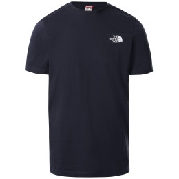 T-shirt homme The North Face Simple Dome Tee S/S bleu foncé AviatorNavy/TnfWhite