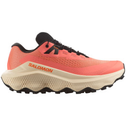 Chaussures de running femme Salomon Ultra Glide 3 rouge Fusion Coral / Tender Peach / Black