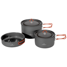 Jeu de casseroles Robens Basecamp Pro Ceramic Cook Set XL noir Black