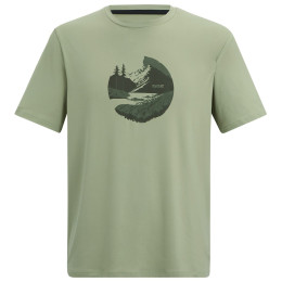 T-shirt homme Regatta Fingal Stretch vert Light Sage