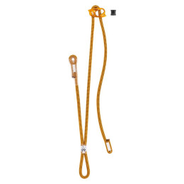Sangle absorbeur énergie double Petzl Dual Connect Adjust orange Orange