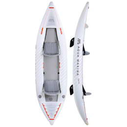 Kayak gonflable Aqua Marina Halve Packayak™ gris