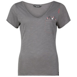T-shirt femme Chillaz Monaco gris foncé titan