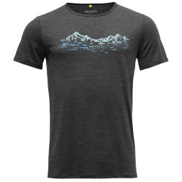 T-shirt fonctionnel homme Devold Utladalen Merino 130 Tee Man gris foncé Anthracite
