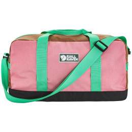 Sac de sport Fjällräven Vardag Duffel 33 rose / vert Poppy Pink-Khaki Dust