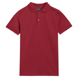 T-shirt enfant 4F Polo Shirt M614 rouge DARK RED
