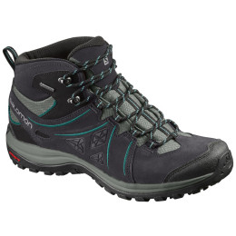 Chaussures femme Salomon Ellipse 2 MID LTR GTX W gris / bleu Phantom/CastorGray/ArubaBlue