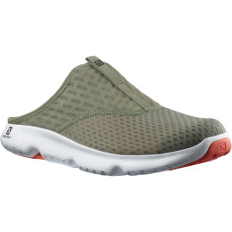 Pantoufles homme Salomon Reelax Slide 5.0 green DeepLichenGreen