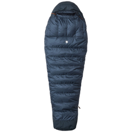 Sac de couchage en duvet Fjällräven Keb Three Seasons Long bleu Navy