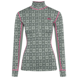Veste polaire fonctionnelle femme Kari Traa Rose Half Zip Baselayer Top