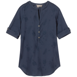 T-shirt femme Roayal Robins Oasis Tunic II 3/4 Sleeve bleu navy