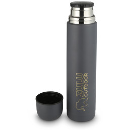 Thermos Zulu Vacuum Flask 1L gris / jaune grey/yellow