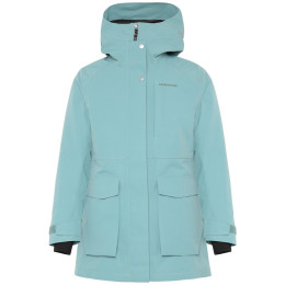 Veste d'hiver parka pour femme Didriksons Harriet Wns Parka bleu clair Factory Blue