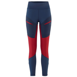 Leggings femmes Kari Traa Ane Hiking Tights bleue / rouge Marin