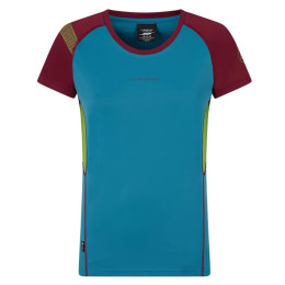 T-shirt femme La Sportiva Move T-Shirt W bleue Topaz/Red Plum