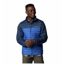 Veste homme Columbia Silver Falls™ II Jacket bleu foncé Mountain Blue, Collegiate Navy