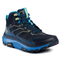 Chaussures randonnée homme Hoka Toa Gtx bleu / jaune BlackIris/Blue