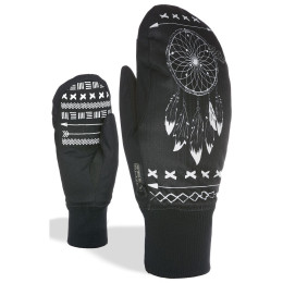 Gants femme Level Bliss Coral Mitt noir / blanc Blackwhite