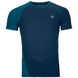 T-shirt fonctionnel homme Ortovox 120 Cool Tec Fast Upward Ts M bleu foncé deep ocean