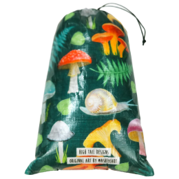 Housse High Tail Designs Drawstring Stuff Sack Forest Mushroom vert Forest Mushroom