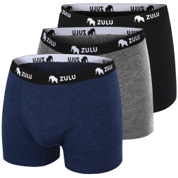 Caleçon homme Zulu Merino 160 4in 3-pack