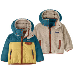 Veste enfant Patagonia Baby Reversible Tribbles Hoody - LMST