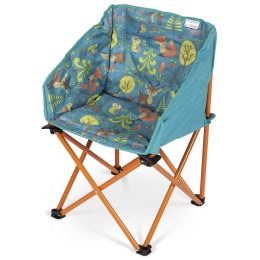 Chaise d'enfant Kampa Mini Tub Chair bleu clair Woodland Creatures