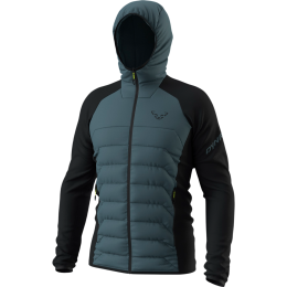 Veste hybride pour homme Dynafit Radical Ins Hybrid Jkt M noir / bleu 0721 - cinder/0910