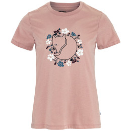 T-shirt femme Fjällräven Fjällblomster Fox T-shirt W rose Chalk Rose