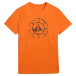 T-shirt homme 4F Tshirt M3138 orange ORANGE